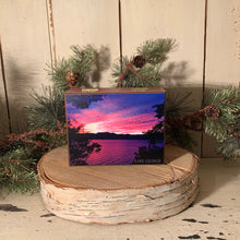 Load image into Gallery viewer, Lake George Sunset Cedar Box
