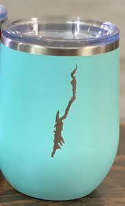 Lake George Map Insulated Tumbler