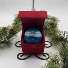 Load image into Gallery viewer, Lake George Painted Glass Ornament
