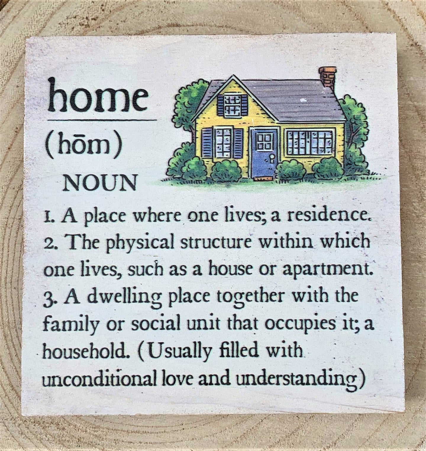 Home Definition Sign