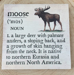 Moose Definition Sign