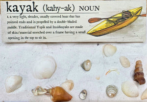 Kayak Definition Sign