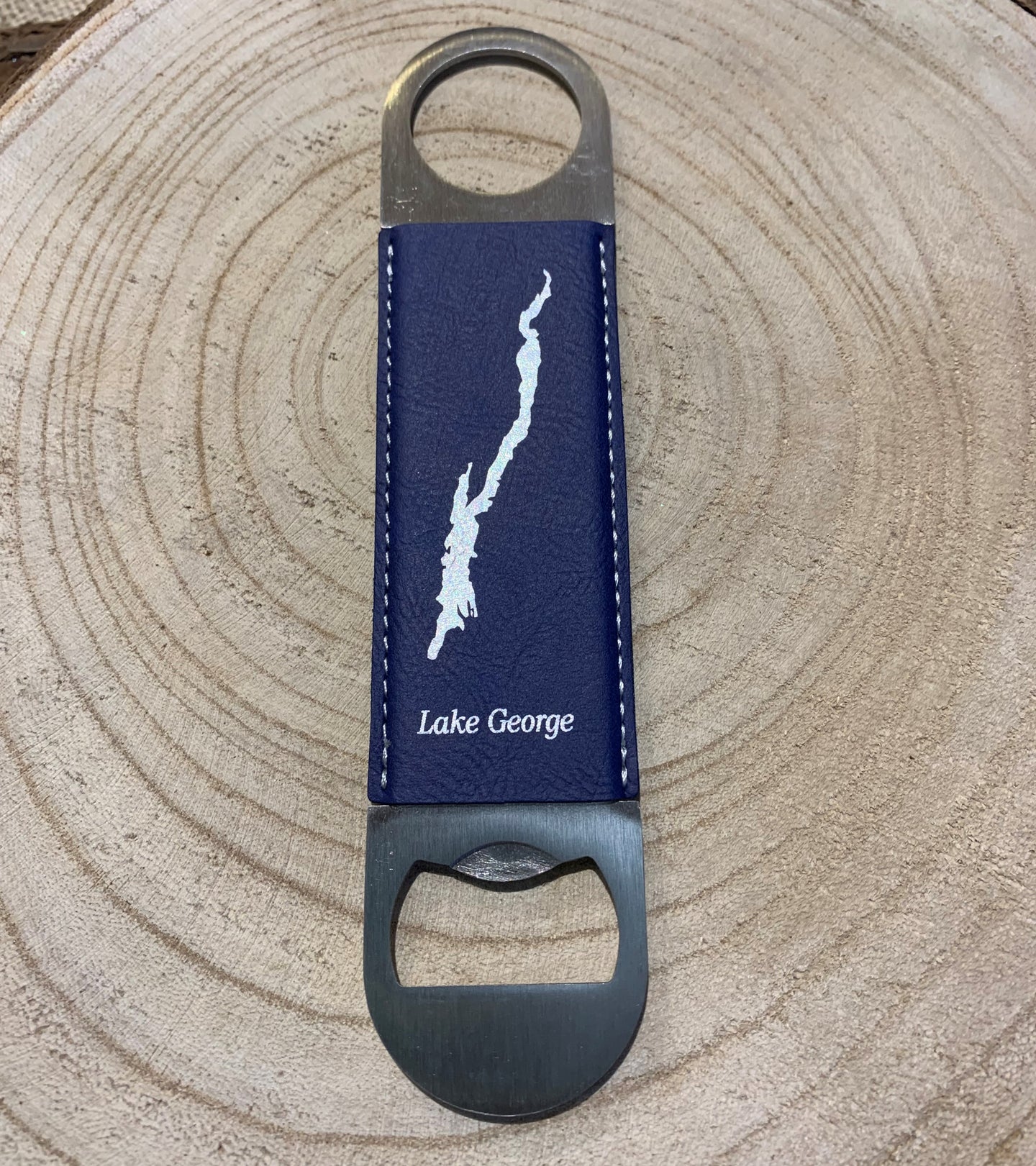 Lake George Map Bottle Opener.