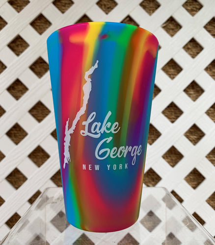 Lake George Plastic Wine Tumbler with Lid – Love is in New York