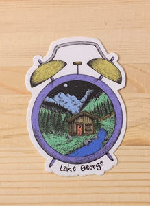 Lake George Hand Drawn Sticker