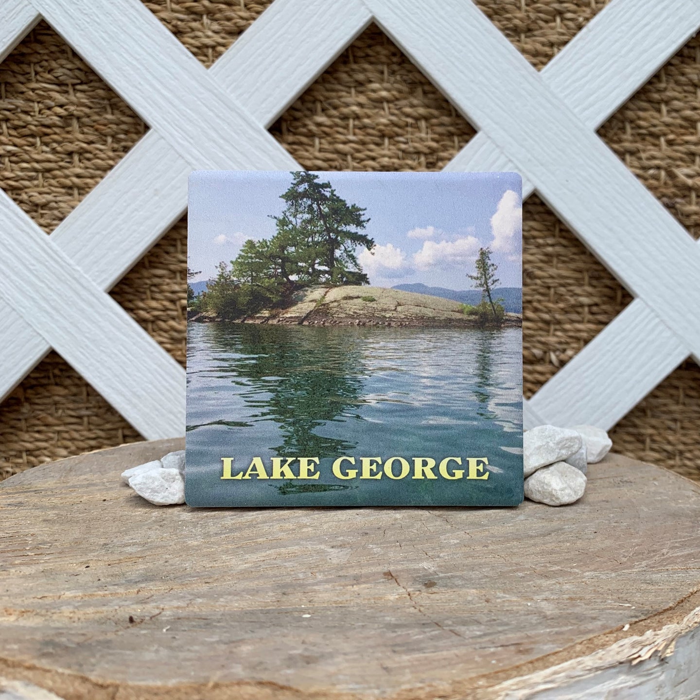 Lake George Island Coaster